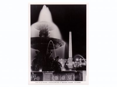 La Concorde illuminée Circa 1950 - STDP 1108-9 vue 0