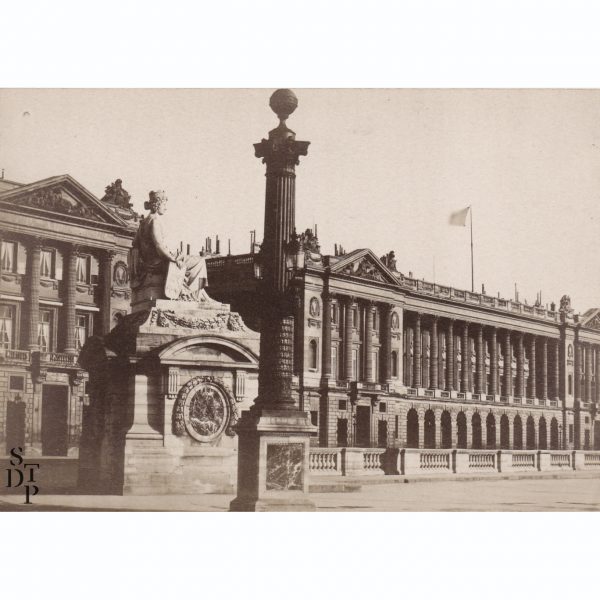 Hôtel de la Marine - Tirage albuminé Circa 1880 - STDP 976 vue 0