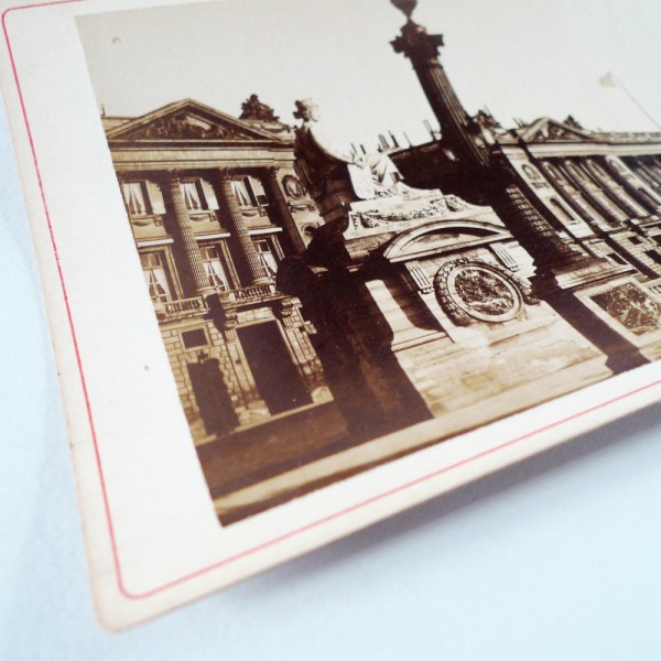 Hôtel de la Marine - Photographie ancienne Ca 1880