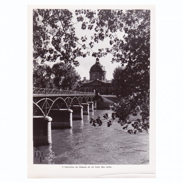 L'Institut de France et le Pont des Arts Circa 1950 - STDP 1108-2 Vue 0