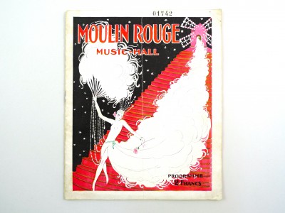 Programme ancien Moulin Rouge Hoffman Girls - 1924 STDP 1094 vue 2