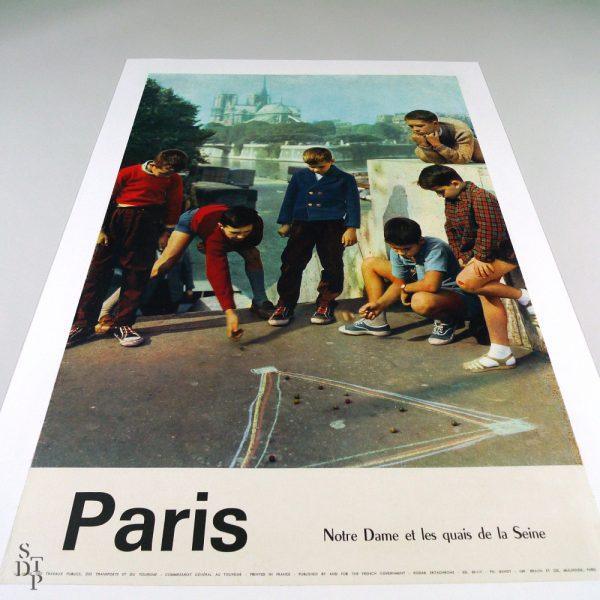 Affiche Paris par I. Bandy - Circa 1960 vue 4 STDP 934