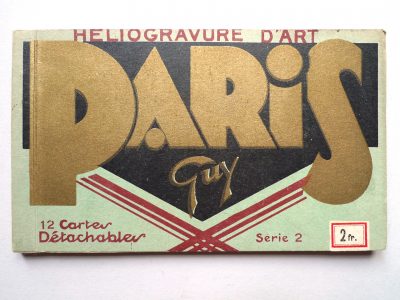 Carnet de cartes postales, Editions Guy - Série 2, Ca 1930 vue 0