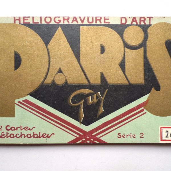 Carnet de cartes postales, Editions Guy - Série 2, Ca 1930 vue 0