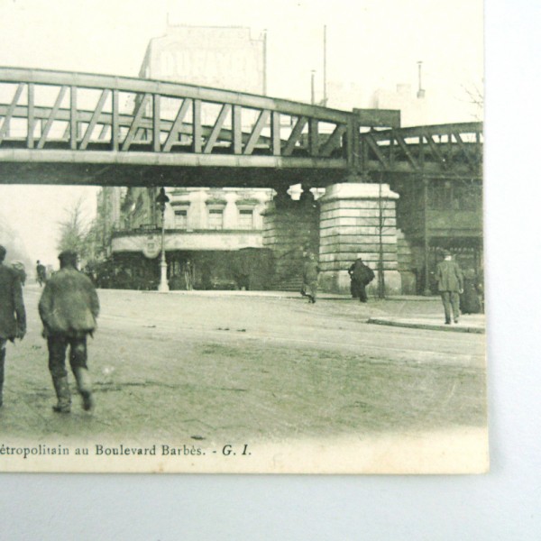 CPA Le Métropolitain au Boulevard Barbès - STDP 1003 vue 2