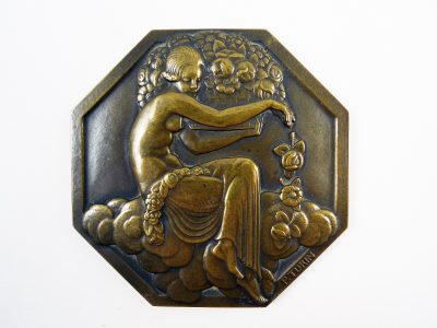 Médaille de l'Expo des Arts Décoratifs, P. Turin Paris 1925 - STDP 1092 vue 1A
