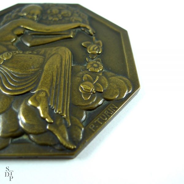 Médaille de l'Expo des Arts Décoratifs, P. Turin Paris 1925 - STDP 1092 vue 2