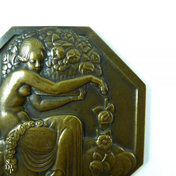 Médaille de l'Expo des Arts Décoratifs, P. Turin Paris 1925 - STDP 1092 vue 3