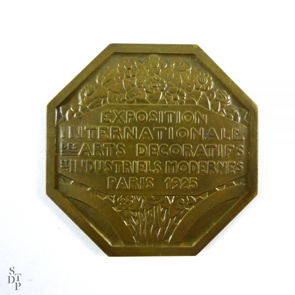 Médaille de l'Expo des Arts Décoratifs, P. Turin Paris 1925 - STDP 1092 vue 5