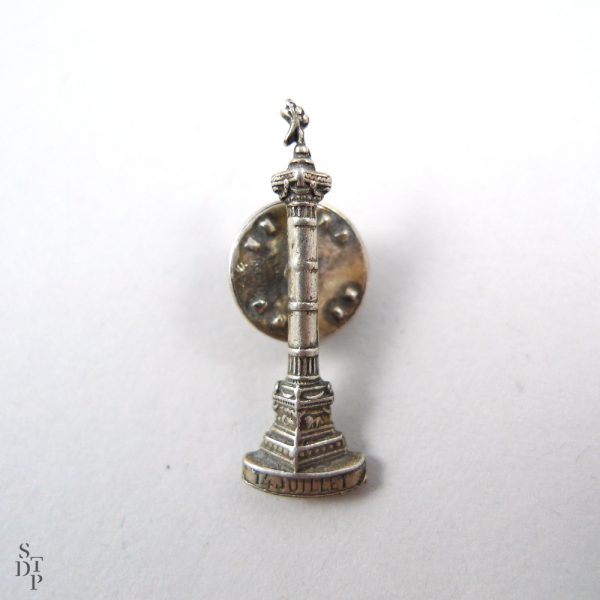 Pins Bastille Colonne de Juillet 1989 - STDP 677 vue 4