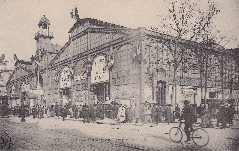 Marché du Carreau du Temple Foire de Paris 1904 Souviens Toi De Paris