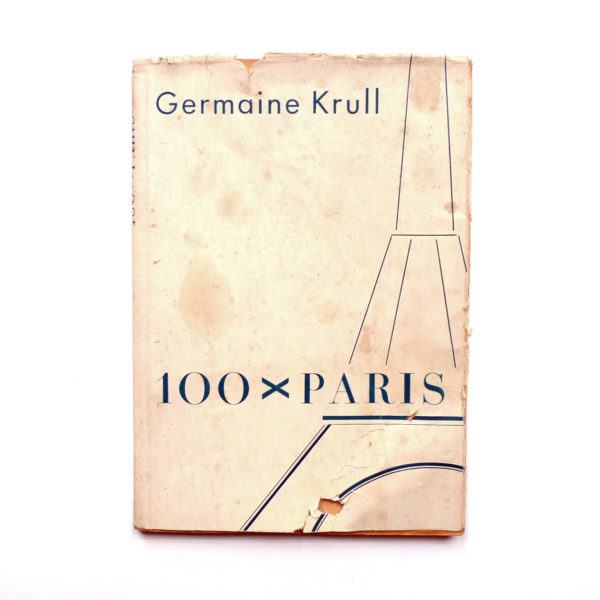 100 x Paris Germaine Krull - 1929 Souviens Toi De Paris view 0 Vintage photo book Verlag der Reihe First Edition