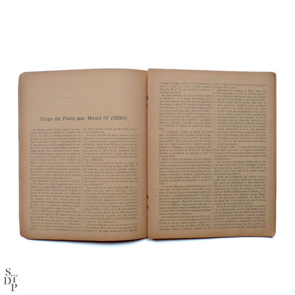 Les sièges mémorables de Paris A Mercier 1900 Souviens Toi De Paris vue 1 Livre ancien