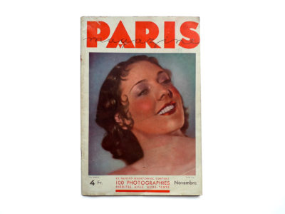 Paris Magazine Numero 15 Novembre 1932 Souviens Toi De Paris vue 0 Paris vintage curiosa
