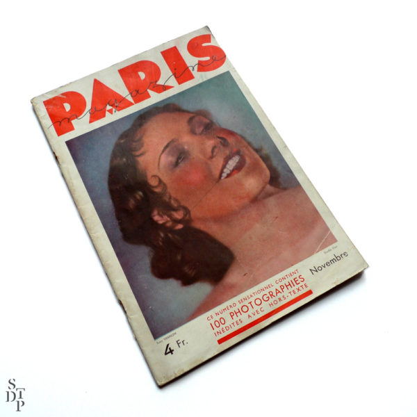 Paris Magazine Numero 15 Novembre 1932 Souviens Toi De Paris vue 0ba Paris vintage curiosa