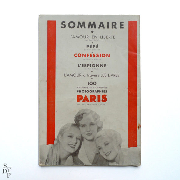 Paris Magazine Numero 15 Novembre 1932 Souviens Toi De Paris vue 0c Paris vintage curiosa