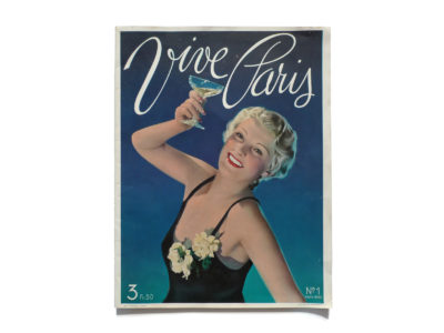 Vive Paris N°1 1935 Souviens Toi De Paris vue 0 vintage curiosa magazine