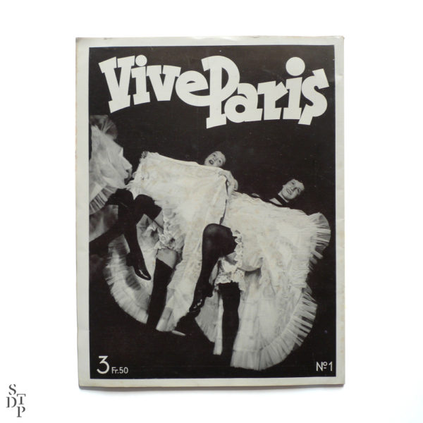 Vive Paris N°1 1935 Souviens Toi De Paris vue 6 vintage curiosa magazine