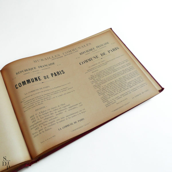 Livre ancien Paris sous la Commune par un témoin fidèle la photographie Collectif Circa 1890 Souviens Toi De Paris vue 3