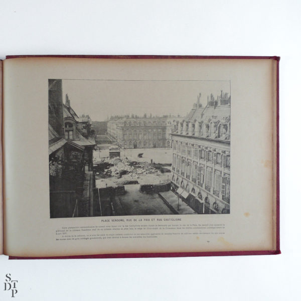 Livre ancien Paris sous la Commune par un témoin fidèle la photographie Collectif Circa 1890 Souviens Toi De Paris vue 5