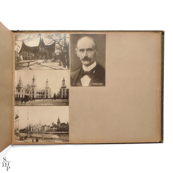 Album photo de l' Exposition Universelle Paris 1900 collection Felix Potin SIP Souviens Toi De Paris vintage souvenir shop vue 5