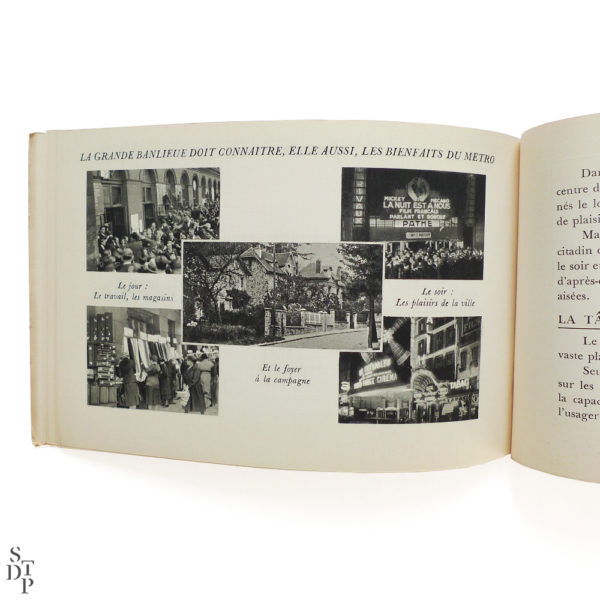 Le chemin de fer metropolitain de Paris 1935 Souviens Toi De Paris vue 4 paris metro