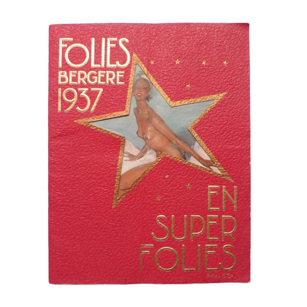 Album revue Super Folies Joséphine Baker aux Folies Bergère Souviens Toi De Paris vintage vue 0