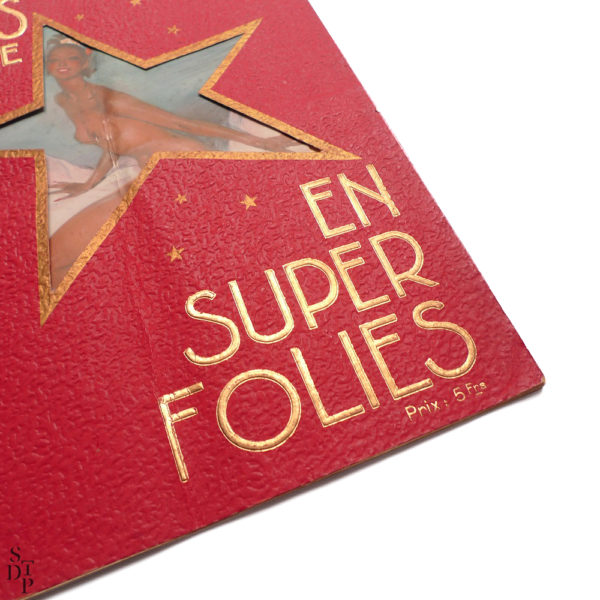 Album revue Super Folies Joséphine Baker aux Folies Bergère Souviens Toi De Paris vintage vue 1