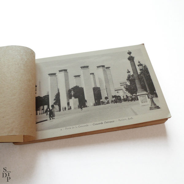 Exposition des Arts Décoratifs Modernes Paris 1925 Patras Souviens Toi De Paris vintage postcard vue