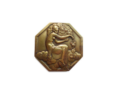 Médaille Exposition Internationale des Arts Décoratifs et Industriels Modernes Pierre Turin 1925 Souviens Toi De Paris vue0