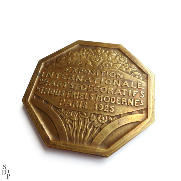 Médaille Exposition Internationale des Arts Décoratifs et Industriels Modernes Pierre Turin 1925 Souviens Toi De Paris vue3