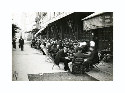 Photo ancienne Brasserie Schmitz avenue de la Motte-Piquet identité judiciaire 1918 Souviens Toi De Paris vintage vue 0