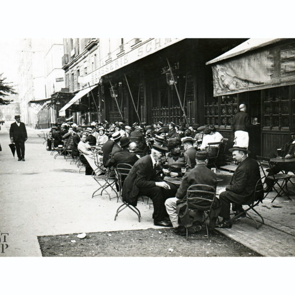 Photo ancienne Brasserie Schmitz avenue de la Motte-Piquet identité judiciaire 1918 Souviens Toi De Paris vintage vue 0