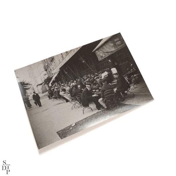 Photo ancienne Brasserie Schmitz avenue de la Motte-Piquet identité judiciaire 1918 Souviens Toi De Paris vintage vue 1